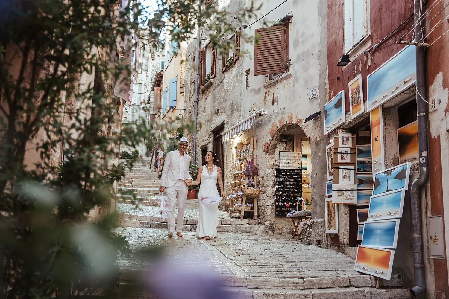 04 old town — Wedding photography in Rovinj, Istria